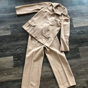 Vintage two piece suit handmade 70s!